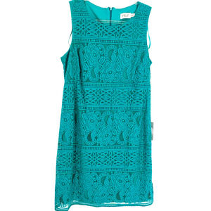 Eliza J New Overlay Floral Lace Dress